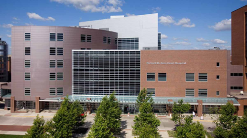 Projectimage4 Richard M. Ross Heart Hospital exterior at Ohio State